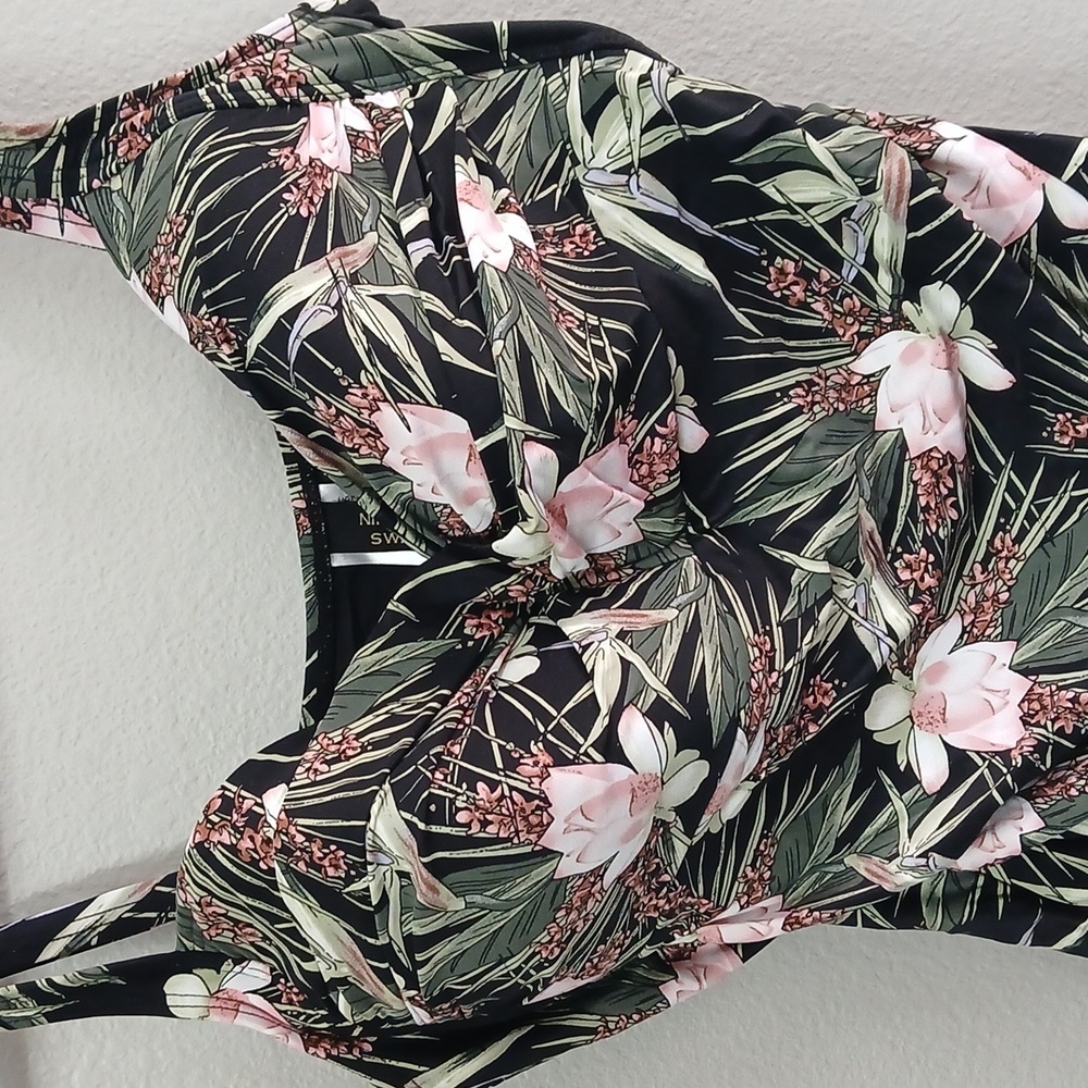 NWOT Nip Tuck Fern Gully Joanne one piece swimsuitsize 16 - Picture 4 of 9